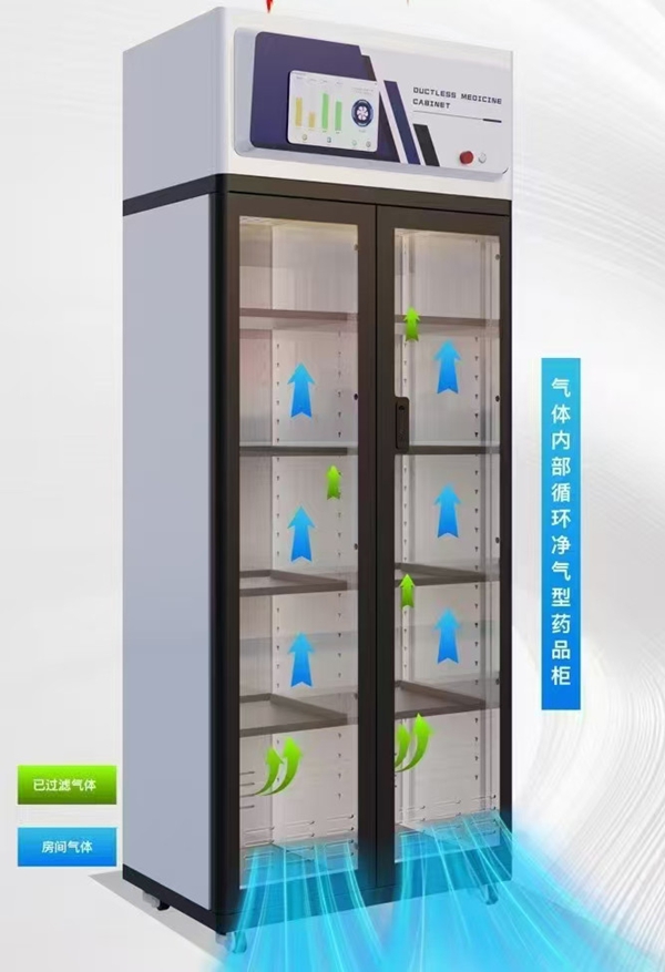 凈氣型智能無管藥品柜
